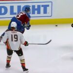 Ilya Lyubushkin's great hit on Valeri Nichushkin (15 nov 2023)