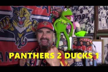 Florida Panthers Beat Anaheim Ducks 2-1 Stolarz Stars Barkov Hurt