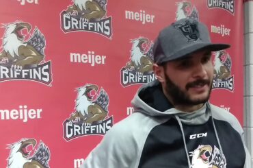 Martin Frk Talks About First Game Back w/ Grand Rapids Griffins