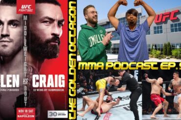 Back at the Apex | UFC NEWS | UFC Vegas 82 Allen vs Craig Predictions, Picks, & Bets | TGO Pod.95