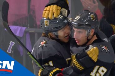 William Karlsson Finishes After Reilly Smith Does All The Work