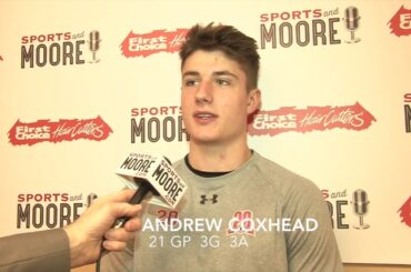 Quebec Remparts rookie Andrew Coxhead