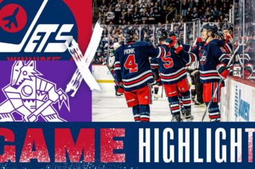 Winnipeg Jets vs. Arizona Coyotes - Game Highlights