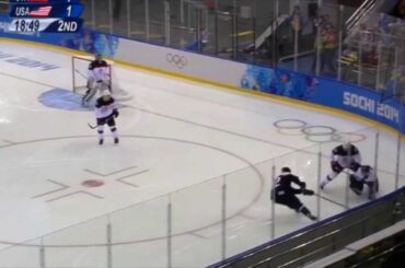 Ryan McDonagh Defensive Play Leads To Kesler Goal at Olympics