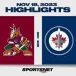 NHL Highlights | Coyotes vs. Jets - November 18, 2023