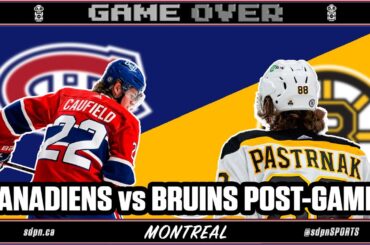 Canadiens vs Boston Bruins Post Game Recap - Nov 18, 2023 | Game Over: Montreal