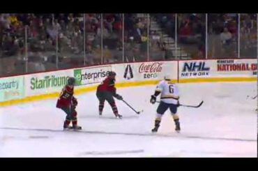 Cal Clutterbuck Shorthanded Goal (November 23 2011)