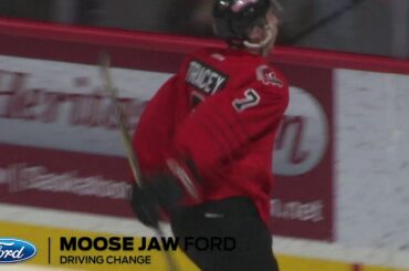 Warriors Goal 2 by #37 Brayden Tracey Moose Jaw Ford - Your peop