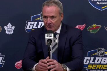 Wild coach Evason on 3rd-period rally, OT loss to Maple Leafs