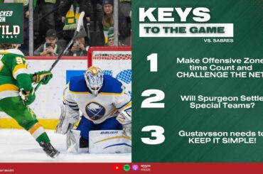 Locked on Wild PREGAME: Jared Spurgeon returns to the lineup as the Wild face Buffalo! #mnwild