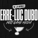 Forward Pierre-Luc Dubois | 11.18.23 Postgame Media | LA Kings v St Louis Blues