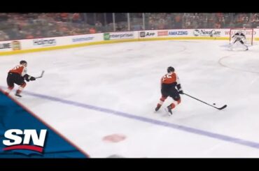 Flyers Spring A Two-On-Zero Shorthanded Breakaway As Blue Jackets Fall Apart