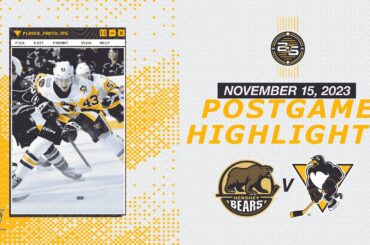 POSTGAME HIGHLIGHTS:  November 15, 2023