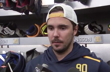 Marcus Johansson Postgame Interview vs Columbus Blue Jackets  (9/25/2019)