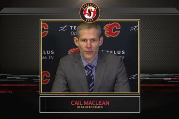 Stockton Heat Postgame Quotes: Cail MacLean, April 17, 2021