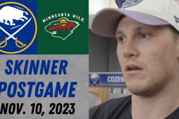 Jeff Skinner Postgame Interview vs Minnesota Wild (11/10/2023)