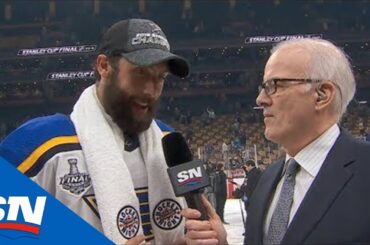 Bortuzzo Discusses Scoring Big Goals During Blues' Cup Run