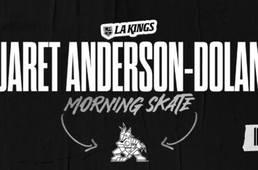 Forward Jaret Anderson-Dolan | 11.20.23 LA Kings Morning Skate Media in Arizona