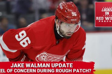 Promising Jake Walman Update! | What Is the Level of Concern With the Red Wings Rough Stretch?