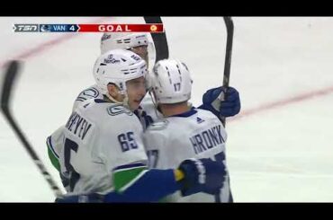 Ilya Mikheyev scores his second goal vs Senators (9 nov 2023)