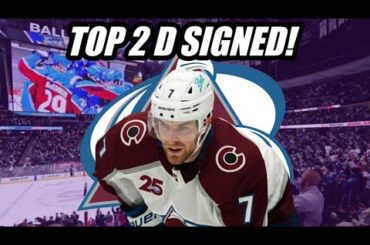 Avalanche Re Sign Devon Toews To 7 Year Deal