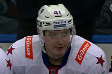 Glotov first KHL goal