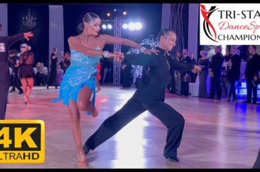 Ilya Maletin & Anna Oblakova | Rumba 1 | Pro Latin, Tri-State 2023