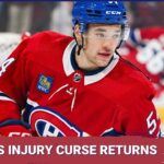 Montreal Canadiens lose Jordan Harris & Rafaël Harvey-Pinard to injuries, recall Mattias Norlinder
