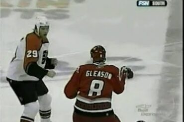Tim Gleason vs Todd Fedoruk