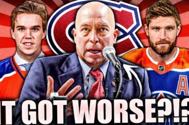 KENT HUGHES: IT GOT WORSE? MORE COMMENTS ON CONNOR McDAVID & LEON DRAISAITL… Canadiens, Oilers News