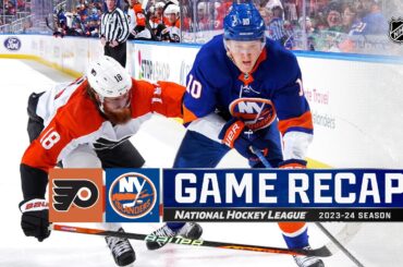 Flyers @ Islanders 11/21 | NHL Highlights 2023