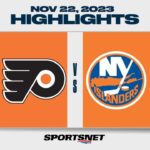 NHL Highlights | Flyers vs. Islanders - November 22, 2023