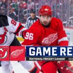 Devils @ Red Wings 11/22 | NHL Highlights 2023