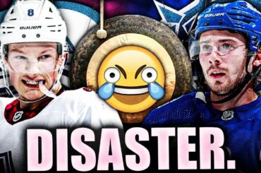I'M GIVING UP… THAT WAS A DISASTER (Vancouver Canucks, Colorado Avalanche, Quinn Hughes, Cale Makar)