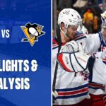 Quick Hands Penguins Goose Egg Before Thanksgiving | New York Rangers