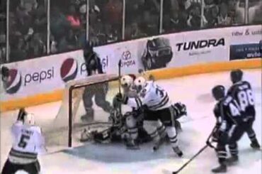 Nate Schmidt's First AHL Point [April 6, 2013] Hershey Bears