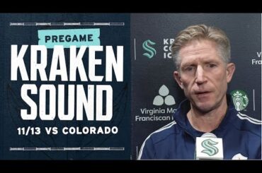 Pregame Sound | Dave Hakstol - Nov. 13, 2023
