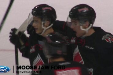 Warrior Goal 2 by #7 Brayden Tracey Moose Jaw Ford - Your People