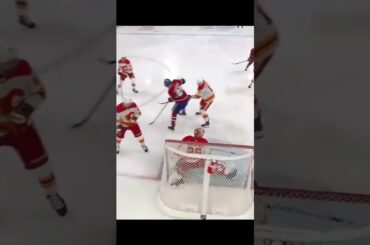 GOAL Gustav Lindstrom Montreal Canadiens v Calgary Flames 1-2 NHL 2023-24#shorts