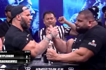 Denis Cyplenkov vs Levan Saginashvili Armwrestling