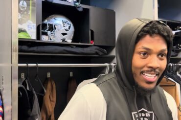 From the Las Vegas Raiders Locker Room RB Josh Jacobs Kansas City Chiefs Week #lasvegasraiders