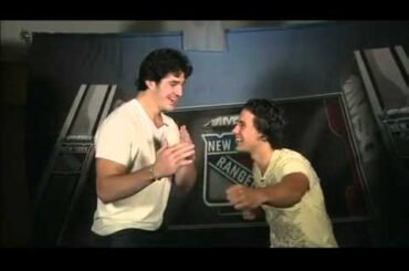 "Go Go Power Rangers!" by New York Rangers Brian Boyle and Michael Del Zotto [10/09/10]