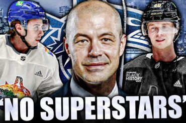 Patrik Allvin Says Canucks DO NOT HAVE A SUPERSTAR (Re: Pettersson, Hughes, Miller, Demko) NHL News