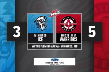 Moose Jaw Ford Highlights: Warriors (5) @ Winnipeg (3) - Game 2 - Apr. 15