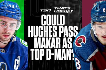 HOW QUINN HUGHES COULD SURPASS CALE MAKAR AS TOP DEFENCEMAN | 7-Eleven That's Hockey