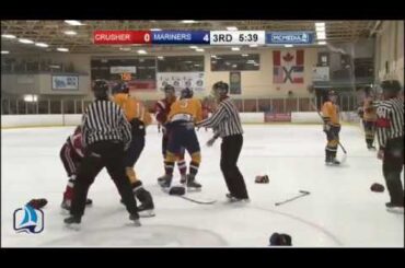 Hockey Fights - Boudreau vs MacEachern & Poirier vs Ryan Nov 11