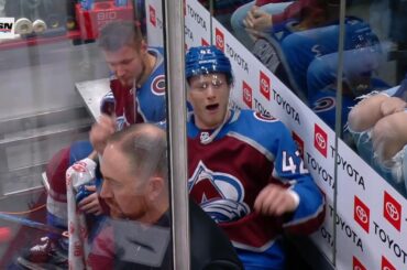 Josh Manson Game Misconduct Penalty Against Brock Boeser