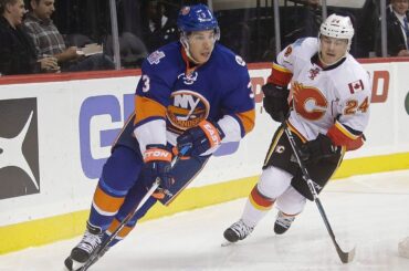 Flames Acquire Hamonic From NY Islanders for Picks