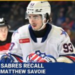 Matthew Savoie closing in on Sabres debut