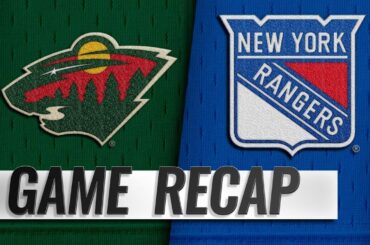 Donato notches two points to power Wild past Rangers